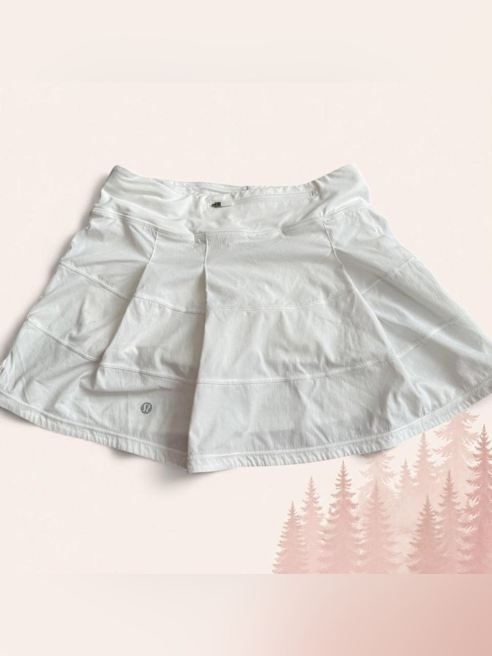 Lululemon White Athletic Skort - Size 4